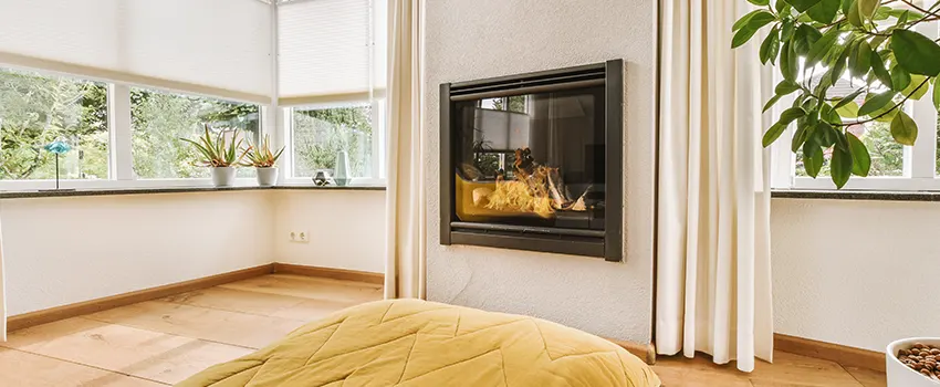 Residential Fireplace Ceramic Glass Installation in Schaumburg, IL